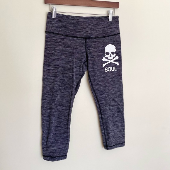 Lululemon x SoulCycle | Wunder Under Crop II *Diamond Jacquard Space Dye - Picture 4 of 13